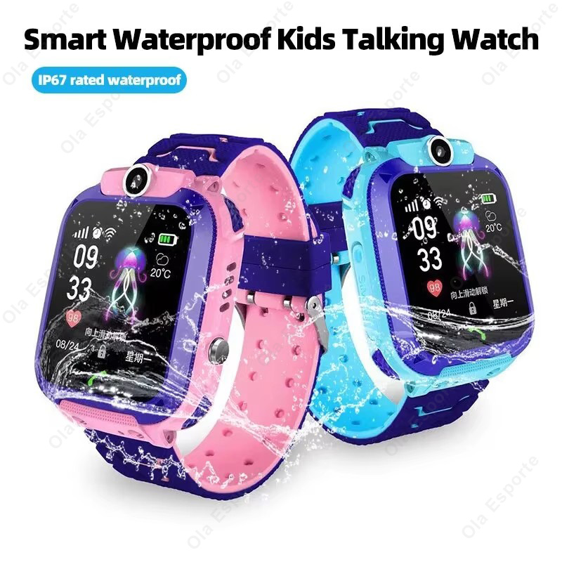 Kids Watches Not Smartwatch - Q12 キッズスマート 2 グラム通話電話時計防水母子 GPS モニター少年少女