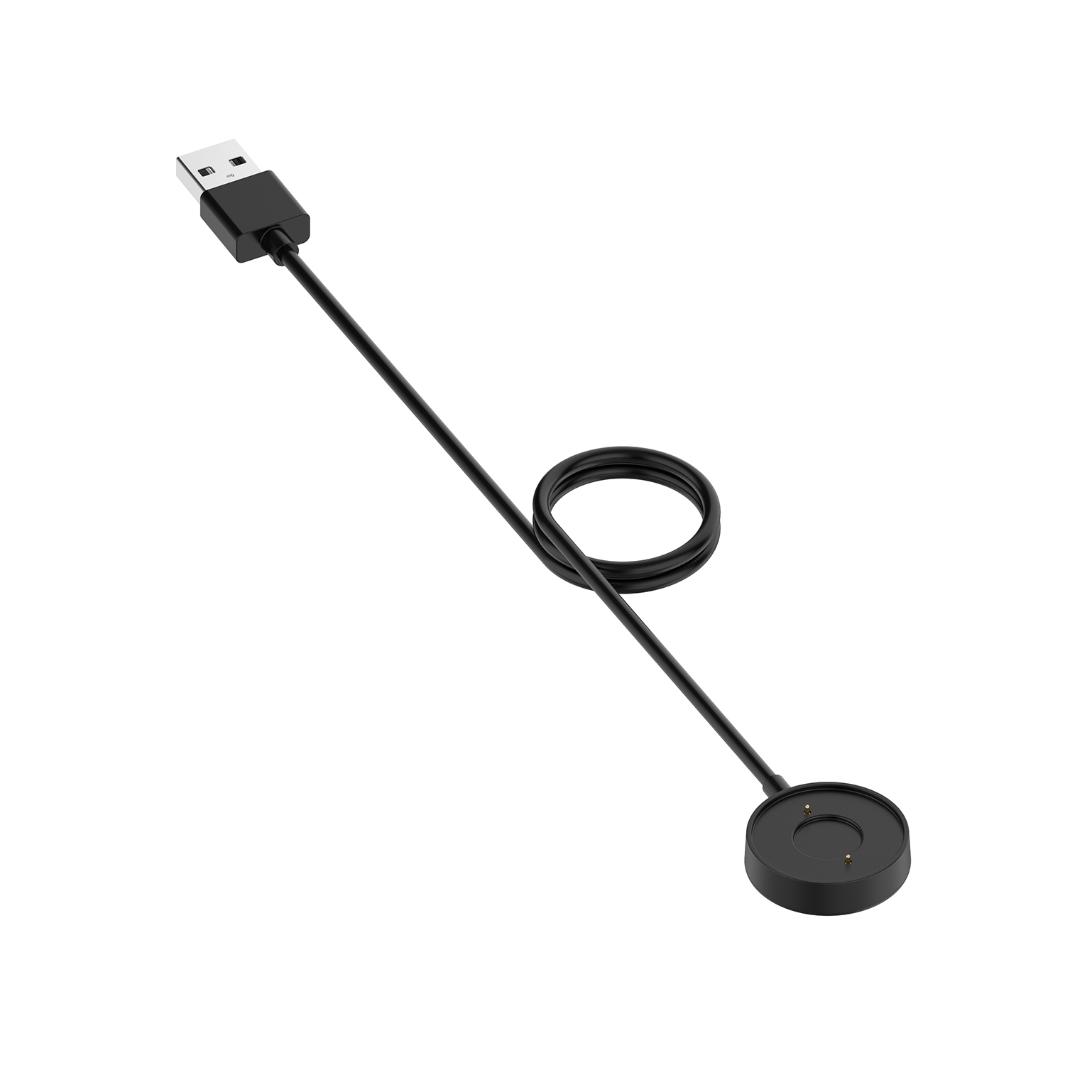 Fossil Watches Smartwatch Charger - ブラジルのハイブリッド時間用の充電ケーブル接続された時計充電器ダックコードクリップ充電器ハイブリッド時間の交換100cm