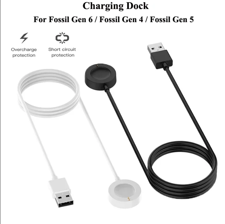 Fossil Watches Smartwatch Charger - USB磁気急速充電ドック Fossil Gen 6 / Fossil