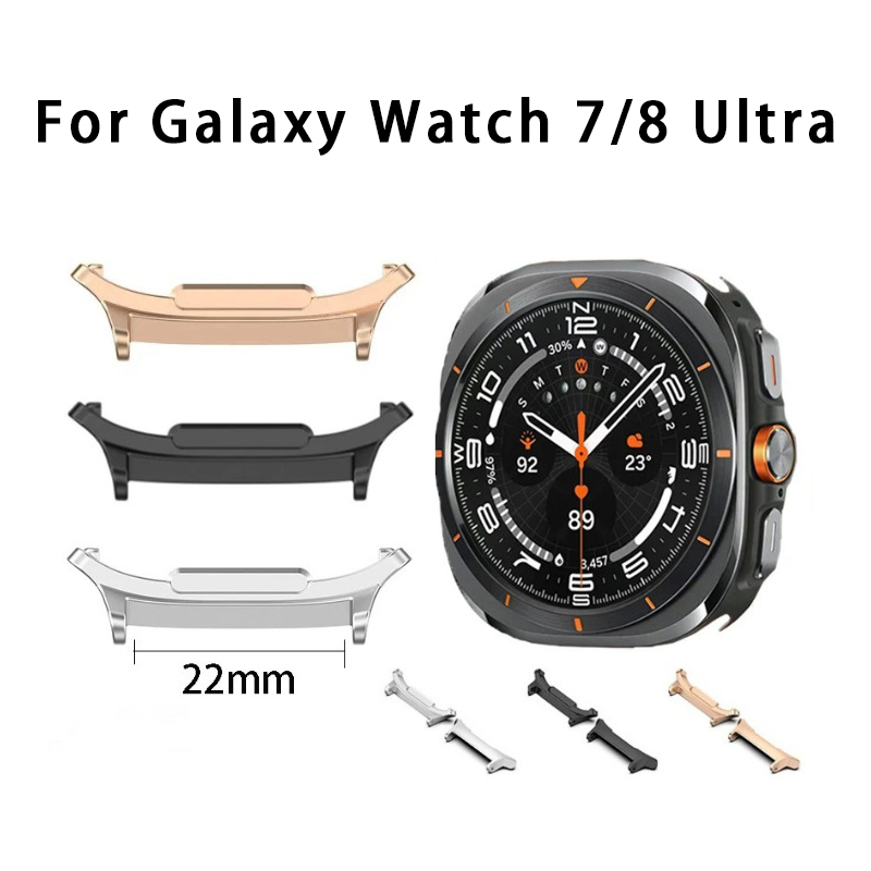 Watches Smartwatch Samsung - Samsungスマートウォッチ Galaxy Watch 7/8 Ultra 47mmメタルバンドアダプター交換用コネクター22mmに適しています