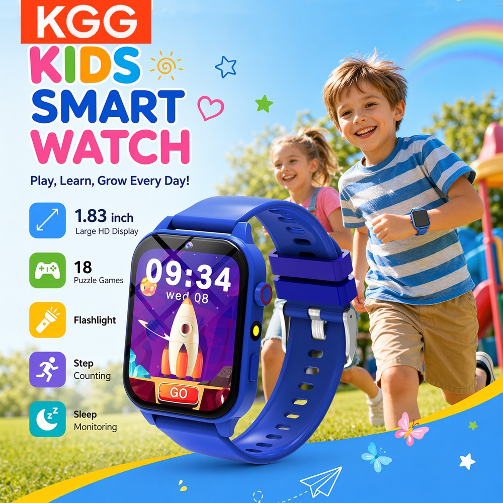 Kids Watches Not Smartwatch - 男の子 女の子 スマートウォッチ キッズ 1.83インチ HDスクリーン