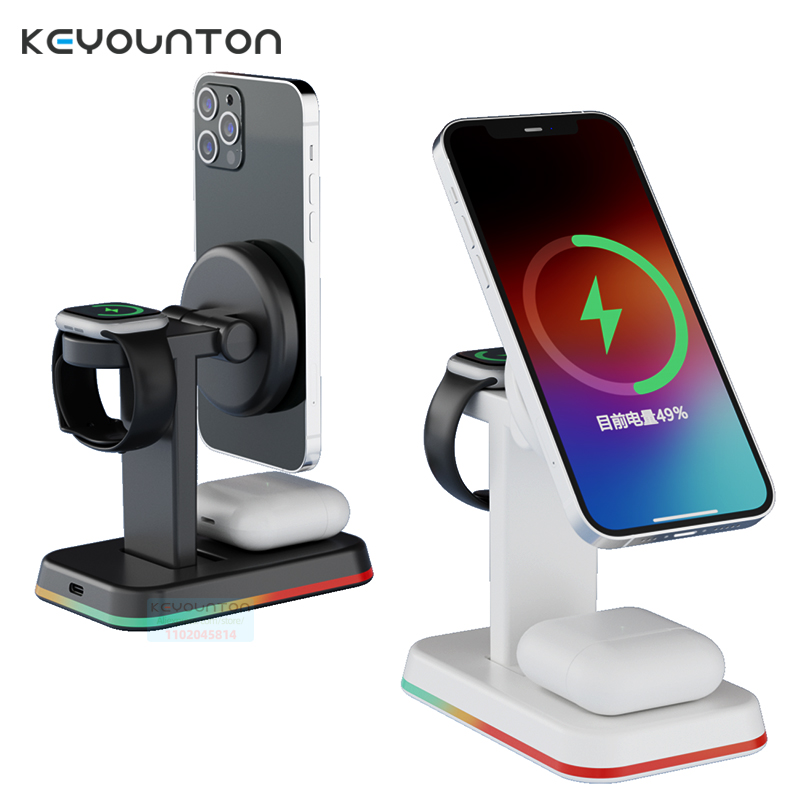 Watch 7 Smartwatch Iphone - 15W急速磁気ワイヤレス充電スタンド iPhone 17 16 15 14