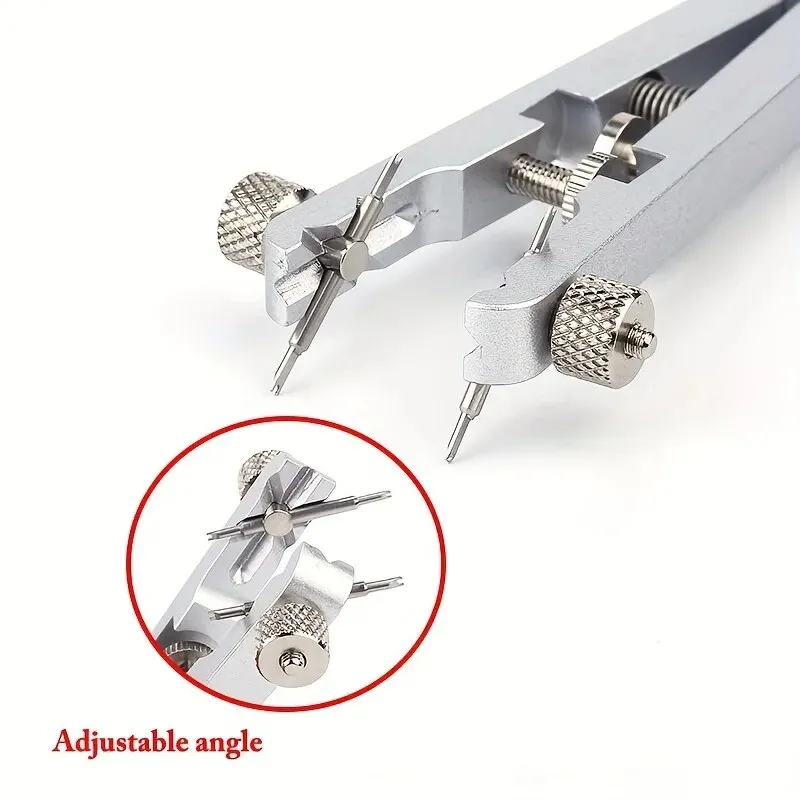 Spring Bar Tool - 時計用バネ棒プライヤー工具キット、時計バンド/ストラップ取り外し修理用バネ棒ピンセットツールセット
