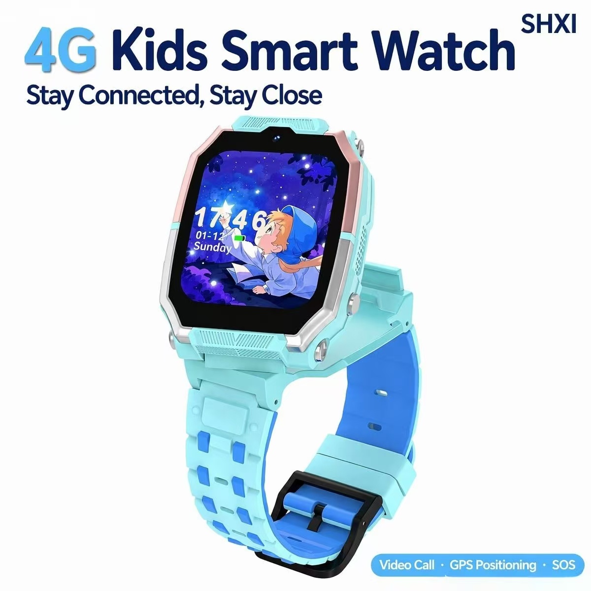 Kids Watches Not Smartwatch - SHXI H15 4Gスマートウォッチ キッズ GPS WIFI
