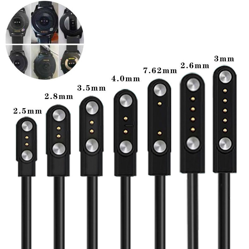 Smartwatch Watches For Children - 2ピン4ピンスマートウォッチドック充電器アダプターUSB充電ケーブルコード 大人/子供用スマートウォッチ電源充電ワイヤーアクセサリー