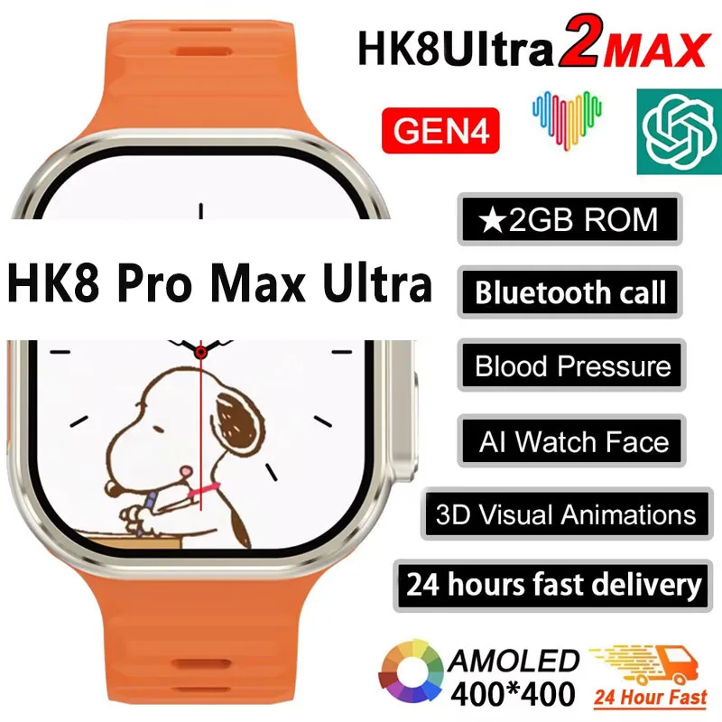 Smartwatch Watches For Women With Gps - 新型シリーズ9ウォッチ PK HK8 PRO MAX スマートウォッチ