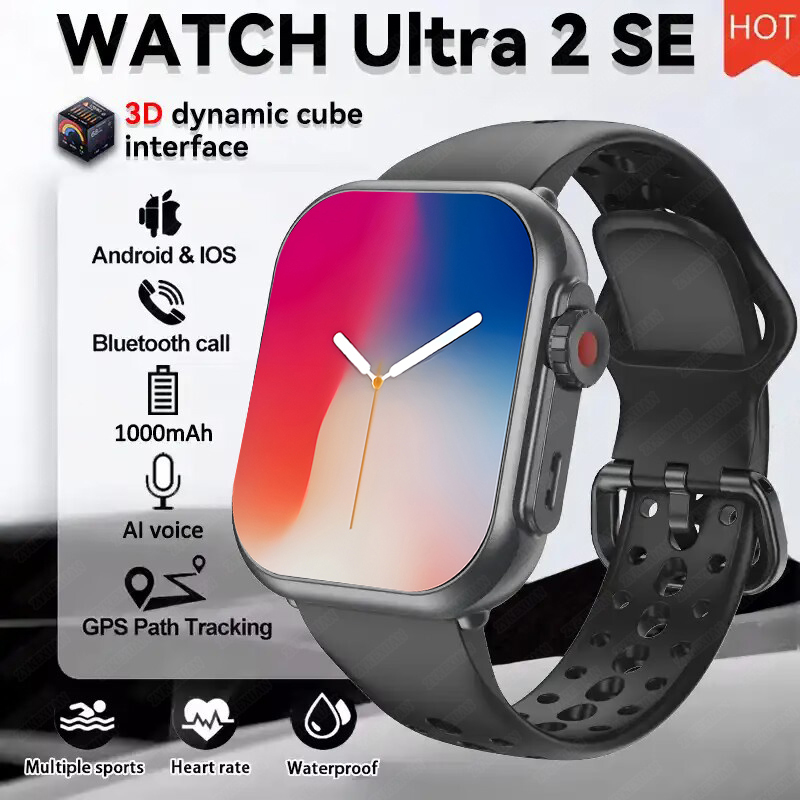 Smartwatch Watches For Women With Gps - ウォッチ ウルトラ K62 メンズ レディース 1000mAh