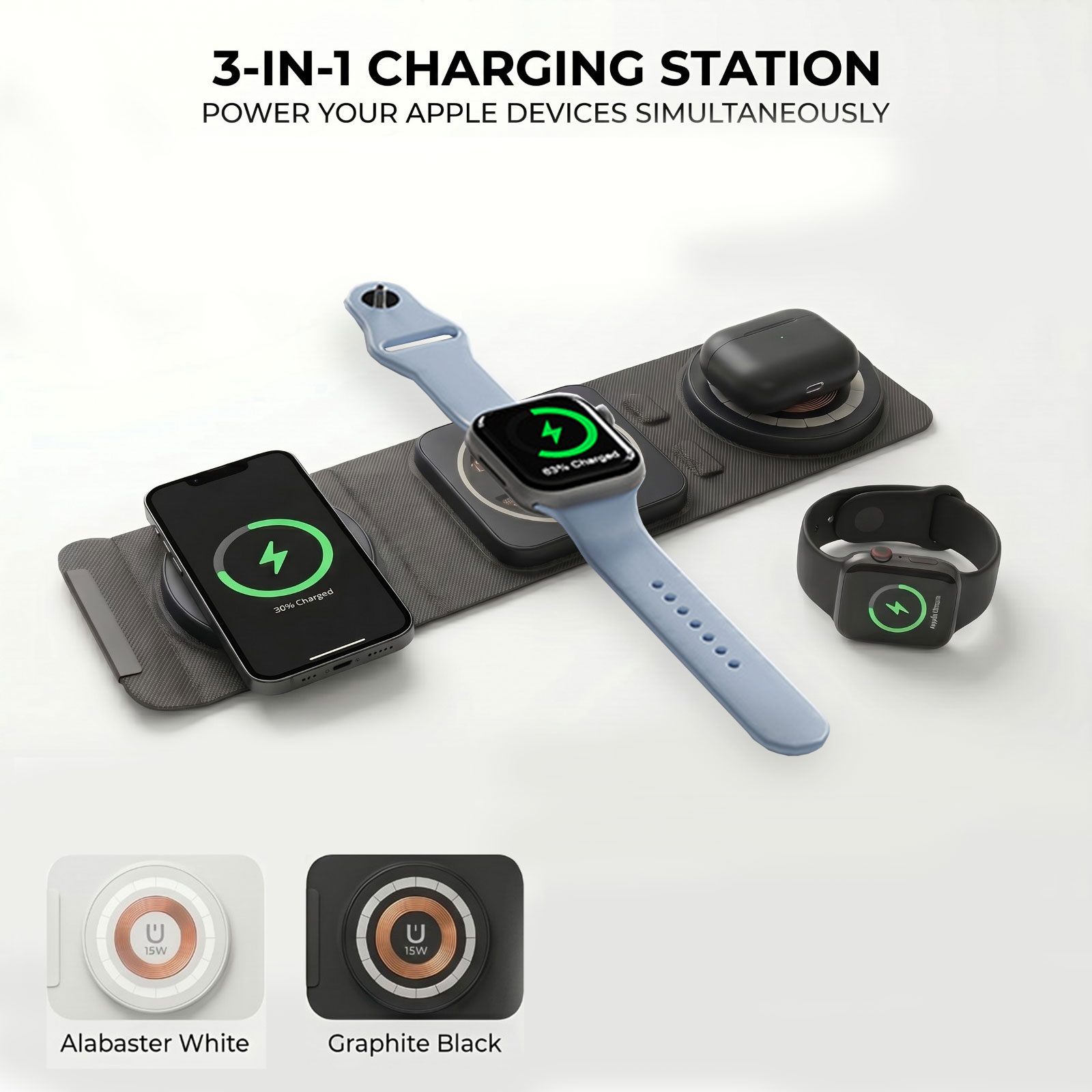 Watch 7 Smartwatch Iphone - iPhone 17/16/15/14/13/12、Apple Watch 11/10/9/8/7、Airpods Pro 4/3/2対応