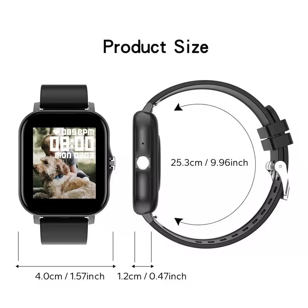 レノボ 2026 新しいフルタッチスクリーンスマートウォッチ - Smartwatch Watches Gift For Women のレビューと価格