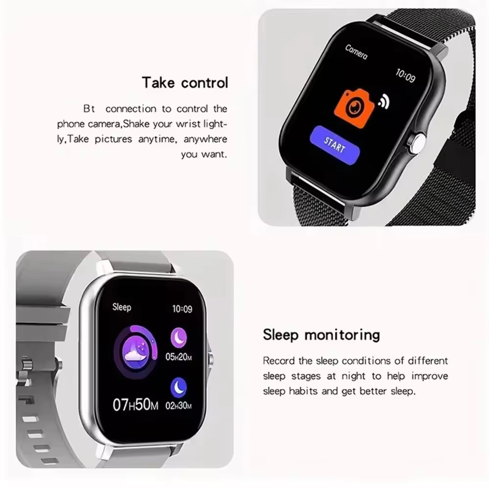 レノボ 2026 新しいフルタッチスクリーンスマートウォッチ - Smartwatch Watches Gift For Women のレビューと価格