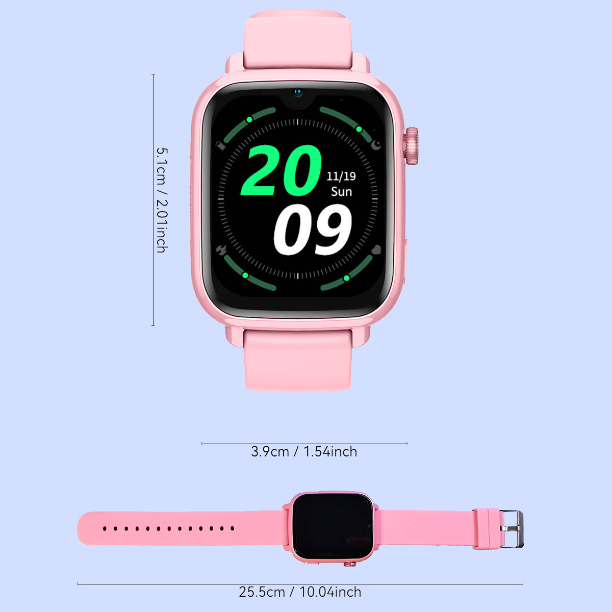 4G LTE キッズスマートウォッチ 1GB+8GB メモリ - Kids Watches Not Smartwatch のレビューと価格