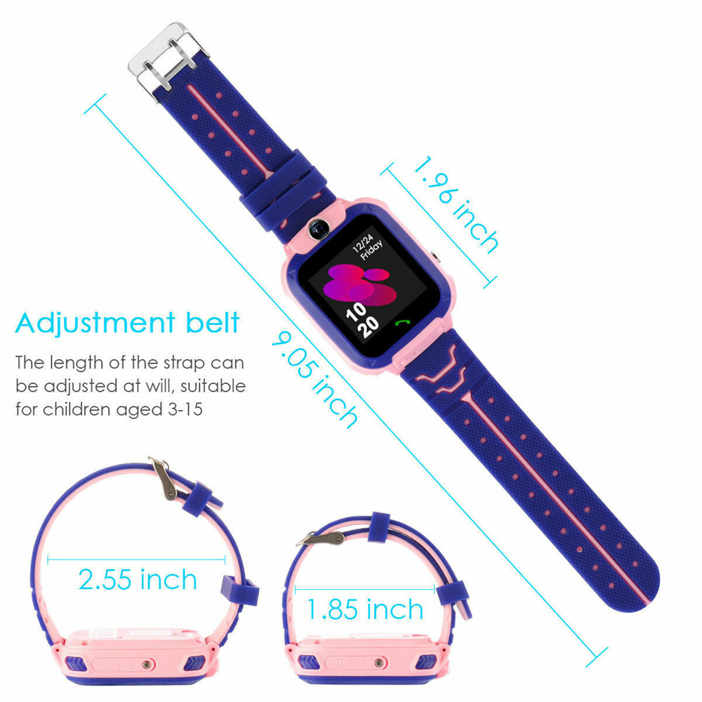 2 グラムキッズスマートウォッチ SOS コール LBS 位 - Smartwatch Digital Watches For Kid Boy のレビューと価格
