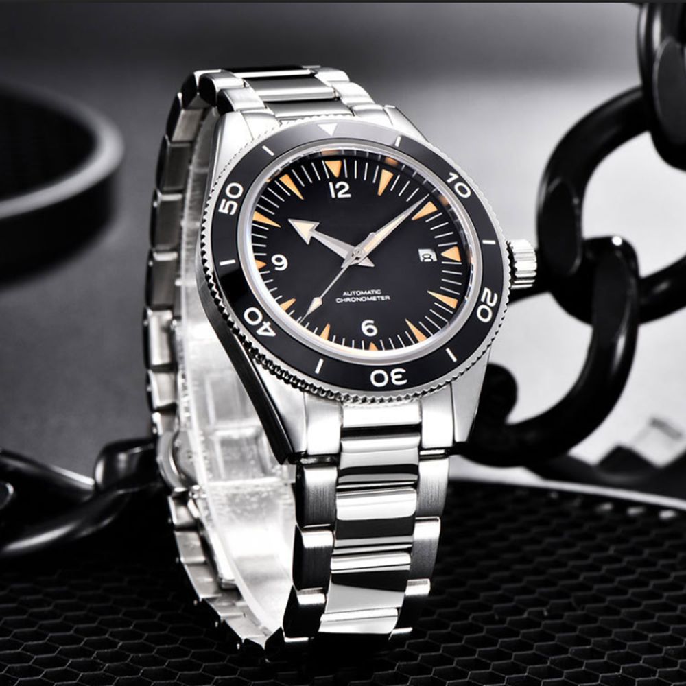 カスタムロゴ NH35 ムーブメント腕時計 10bars メ - Luxury Ceramic Watch のレビューと価格