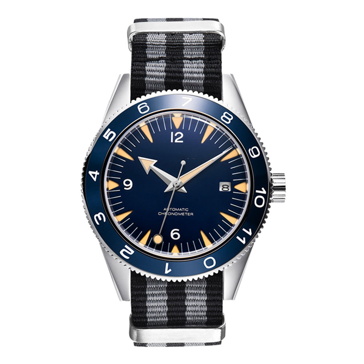 カスタムロゴ NH35 ムーブメント腕時計 10bars メ - Luxury Ceramic Watch のレビューと価格