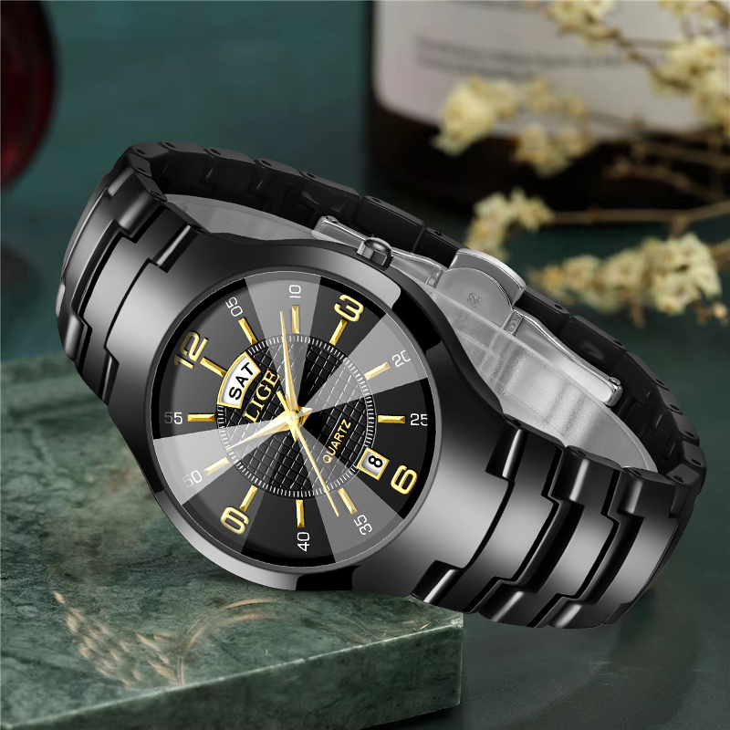LIGE ファッションエレガントな女性の腕時計高級セラミック - Luxury Ceramic Watch のレビューと価格