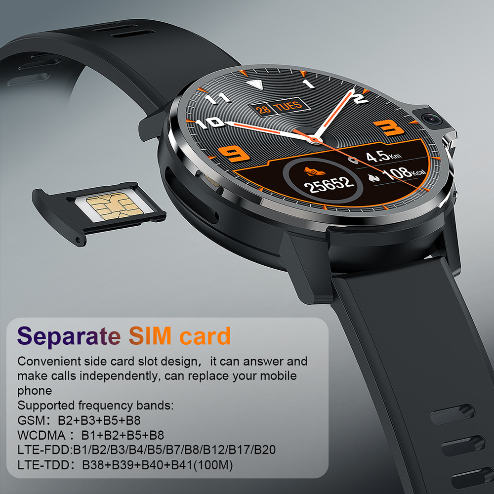 コネクテッドウォッチ4 GAndroid 9.1,デュアルカ - Smartwatch Watches For Sale のレビューと価格