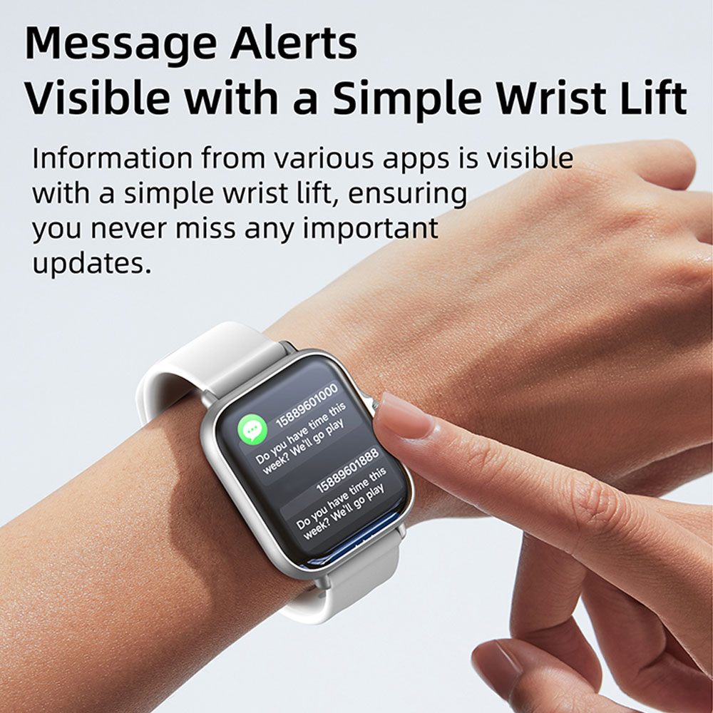 新しい1.83インチ画面スマートウォッチ、ワイヤレス通話、メ - Smartwatch Watches Gift For Women のレビューと価格