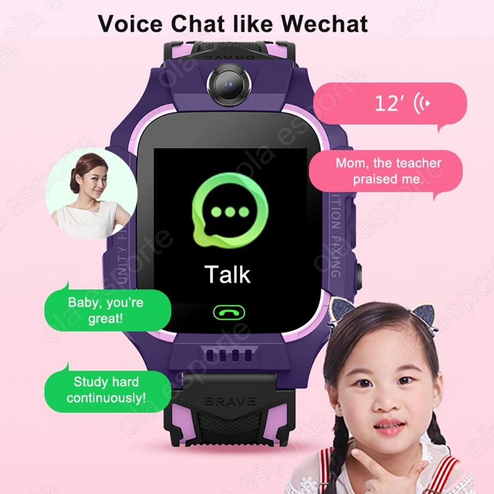 Q12 キッズスマート 2 グラム通話電話時計防水母子 GP - Kids Watches Not Smartwatch のレビューと価格