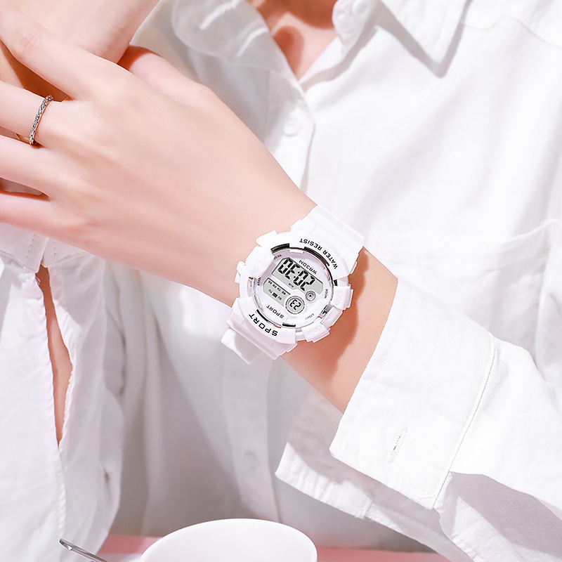 ファッションキッズ腕時計発光防水スポーツデジタル腕時計目覚ま - Smartwatch Digital Watches For Kid Boy のレビューと価格