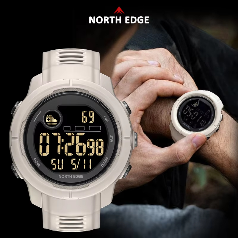 NORTH EDGE NEW MARS 5 メンズデジタル腕 - Smartwatch Military Watches For Men のレビューと価格