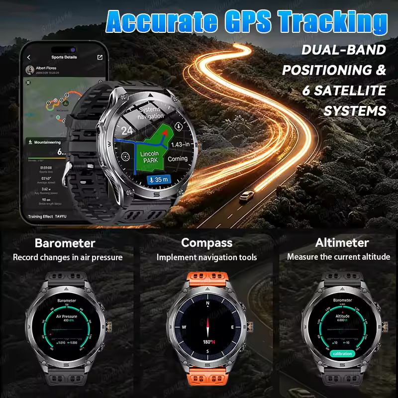 2026年ホットセール アウトドア耐久性GPSスポーツスマー - Smartwatch Watches For Sale のレビューと価格