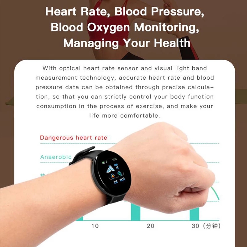 子供と女性のためのデジタル腕時計,血圧と心拍数を制御するスマ - Smartwatch Digital Watches For Women のレビューと価格
