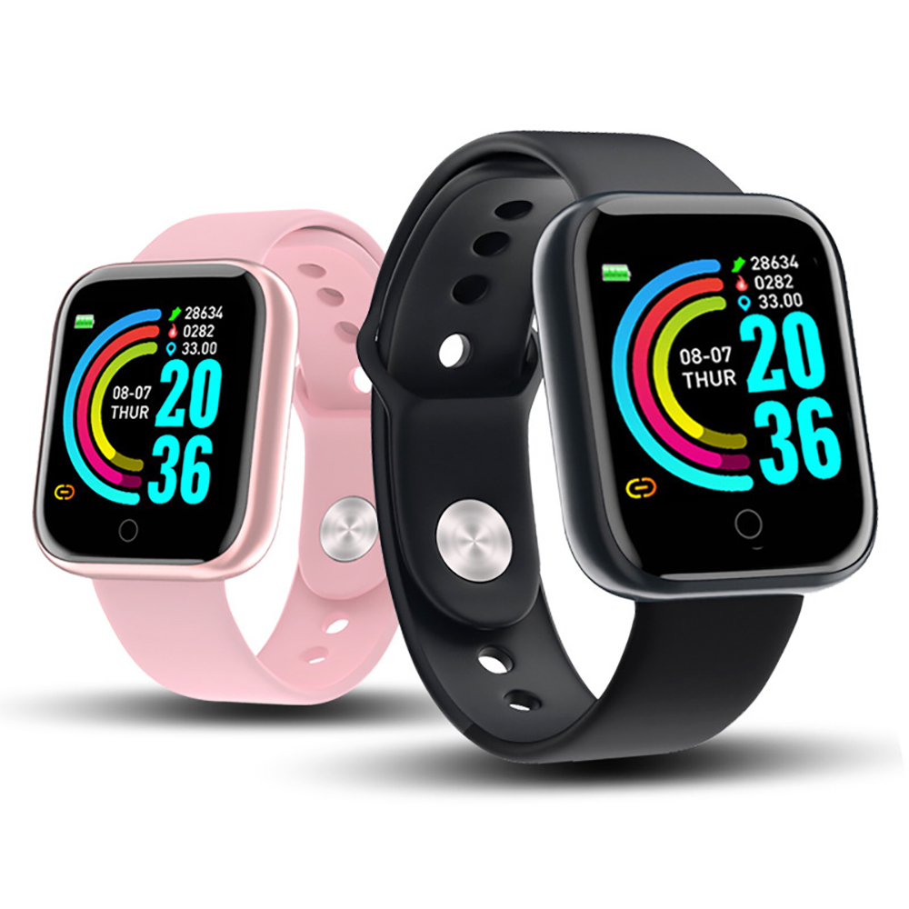 多機能スマートウォッチ男性女性 Bluetooth 接続電話 - Watch Smart Y68 のレビューと価格