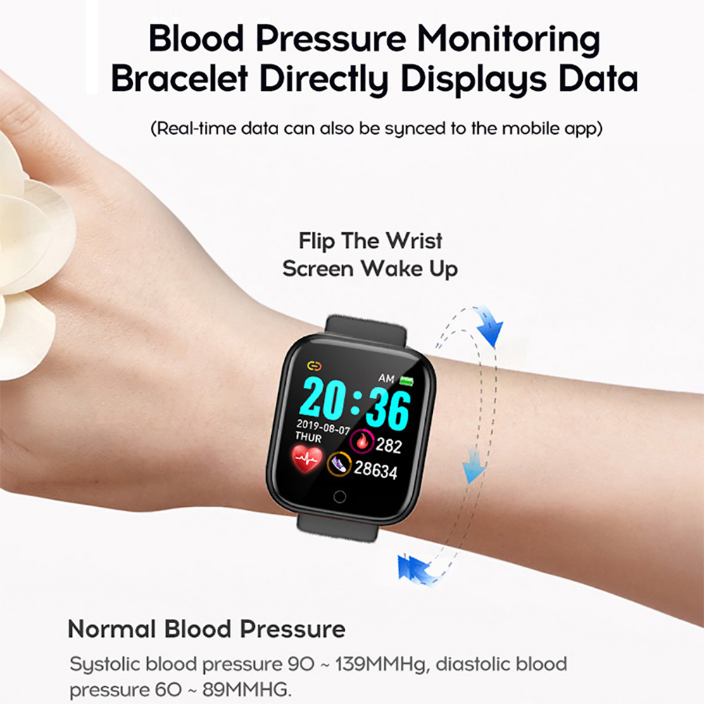 多機能スマートウォッチ男性女性 Bluetooth 接続電話 - Watch Smart Y68 のレビューと価格