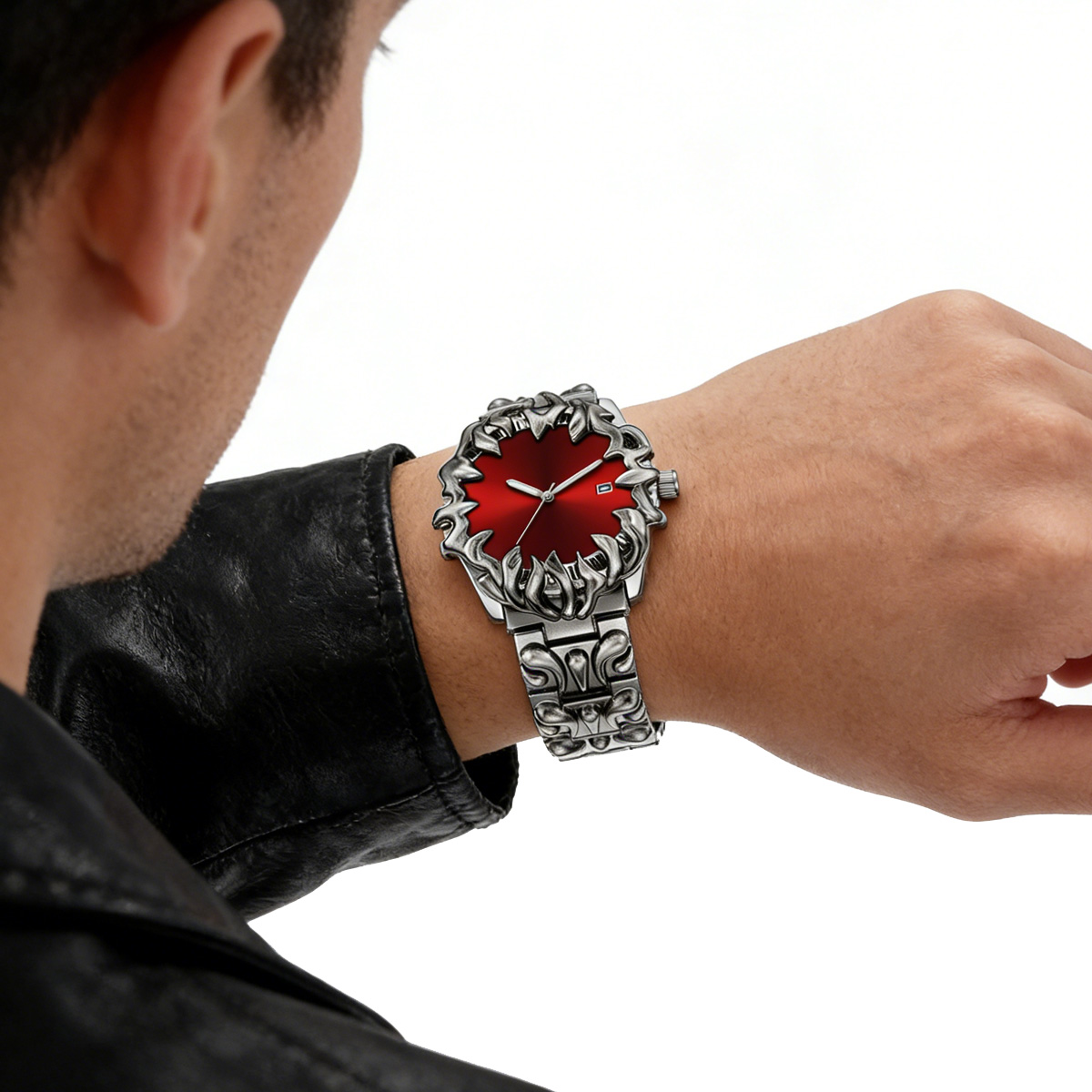 ステンレス鋼メンズ腕時計 40 ミリメートルクリエイティブク - Smartwatch Military Watches For Men のレビューと価格