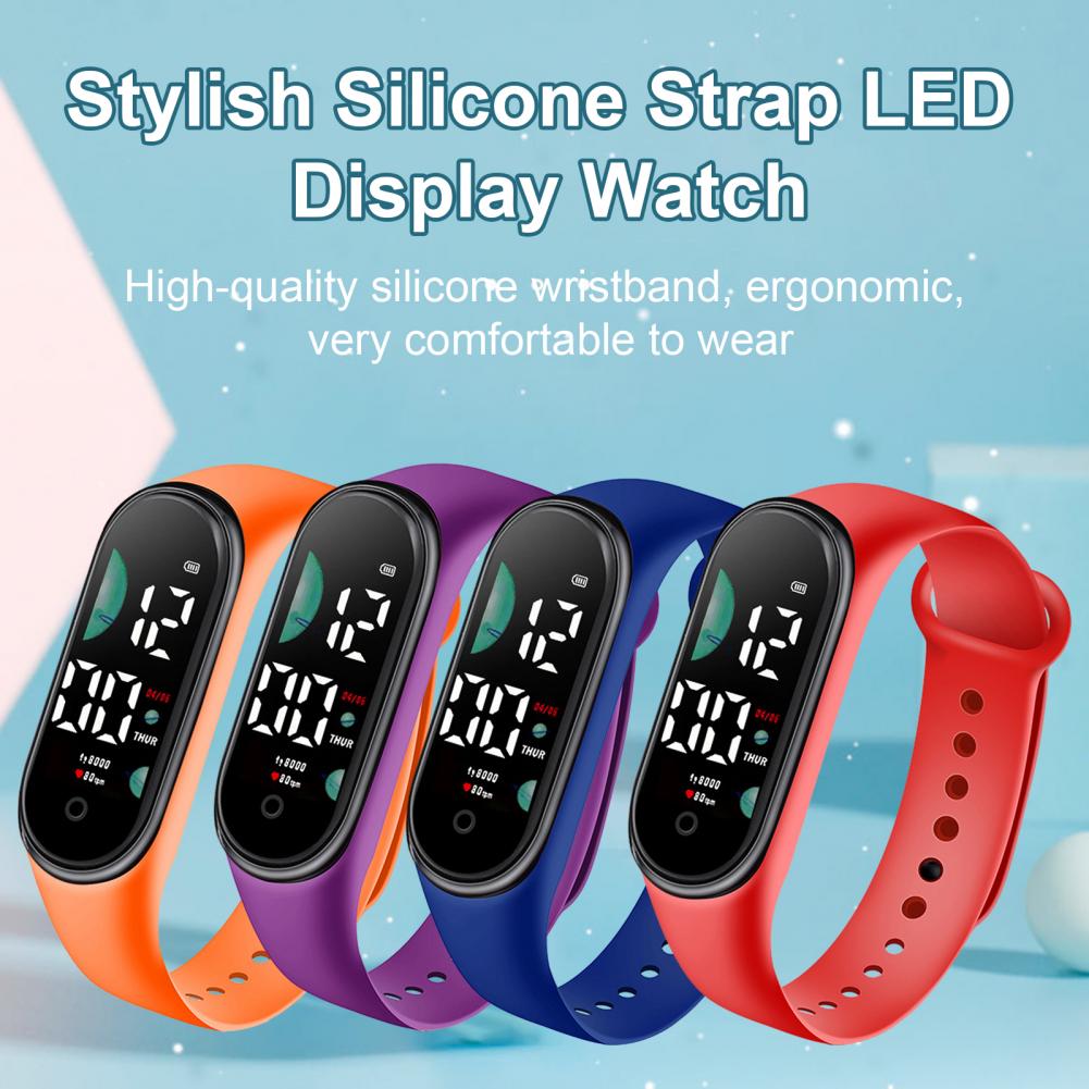 子供のためのデジタルLED腕時計,防水ブレスレット,腕時計, - Smartwatch Digital Watches For Kid Boy のレビューと価格