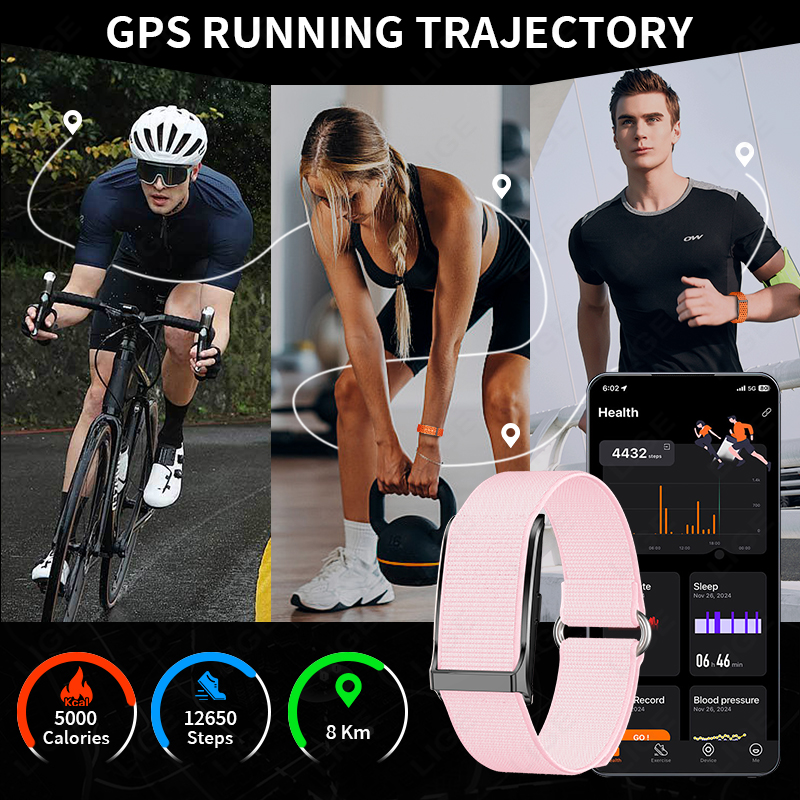 Lige-男性と女性のためのフィットネススマートウォッチ、ス - Smartwatch Digital Watches For Women のレビューと価格