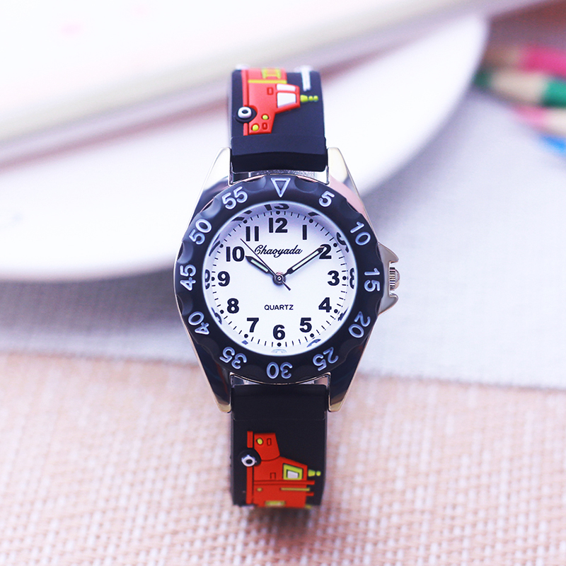 子供のための消防車の漫画のシリコーン時計,子供のためのコネク - Smartwatch Watches For Kids Sale のレビューと価格