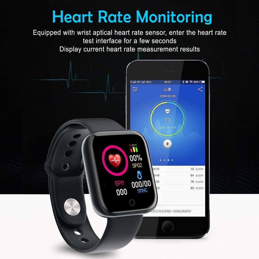AndroidおよびIOS用のコネクテッドウォッチd20,電 - Watch Smart Y68 のレビューと価格