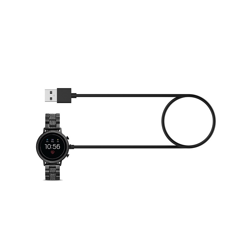 スマートウォッチケーブル,1m USB充電ケーブル,4/5/ - Fossil Watches Smartwatch Charger のレビューと価格