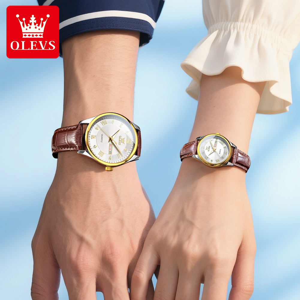 OLEVS 3649 メンズ腕時計 オリジナル カジュアル  - Smartwatch Watches Gift For Women のレビューと価格