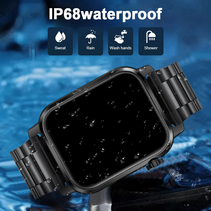 LIGE スマートウォッチ スポーツ フィットネス トラッカ - Smartwatch Watches For Sale のレビューと価格