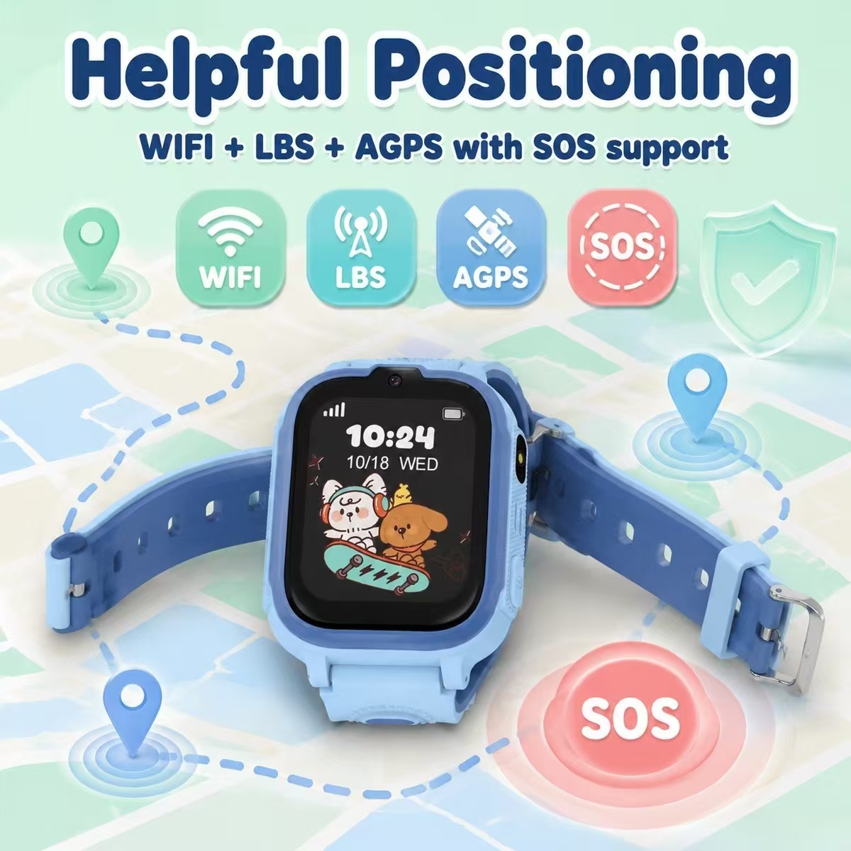 DH28 キッズスマートウォッチ 1.83インチ 240x2 - Kids Watches Not Smartwatch のレビューと価格