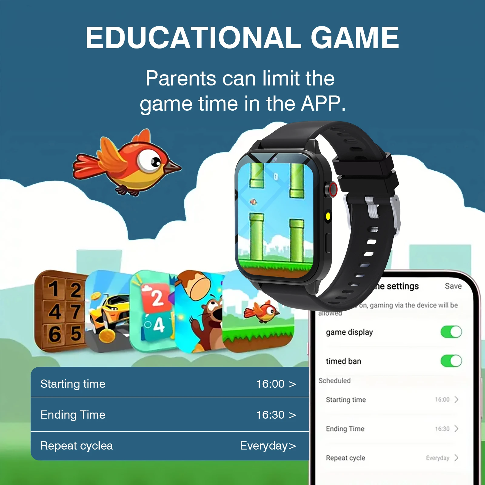 キッズスマートウォッチ 18 ゲーム カメラ 防水 懐中電灯 - Smartwatch Watches For Children のレビューと価格