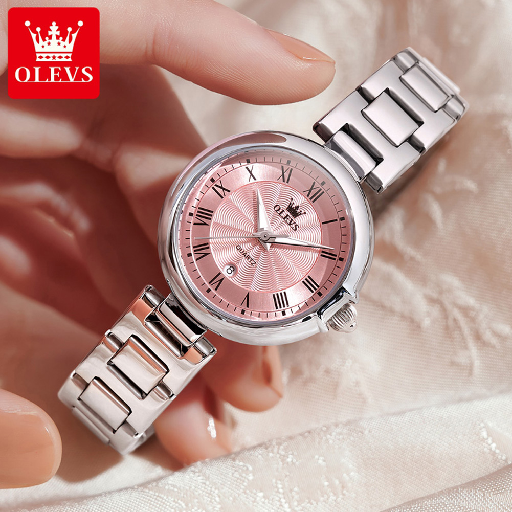 OLEVS 新品のミニマリストでファッショナブルなクォーツ時 - Luxury Ceramic Watch のレビューと価格