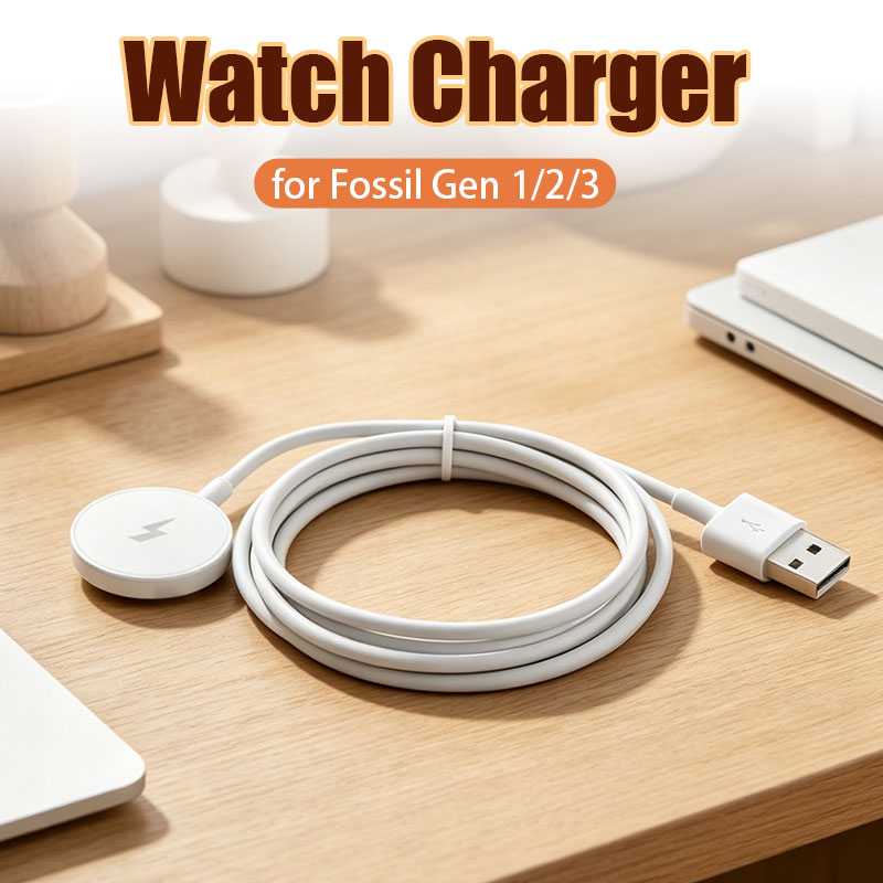 USB ウォッチ充電器アダプター スマートウォッチ充電ケーブ - Fossil Watches Smartwatch Charger のレビューと価格