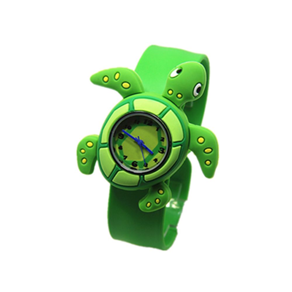 ニューキッズギフト漫画動物クォーツ腕時計かわいいカエルスラッ - Kids Watches Not Smartwatch のレビューと価格