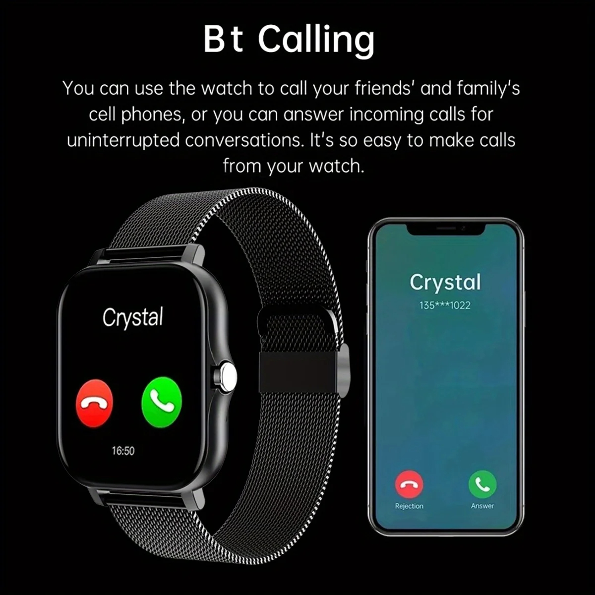 スマートウォッチ Android IOS 時計 1.83 イ - Smartwatch Watches Gift For Women のレビューと価格
