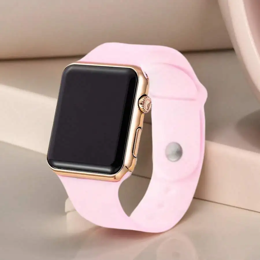 6/1pc レディースファッションミニマリストエレガントな  - Smartwatch Digital Watches For Women のレビューと価格