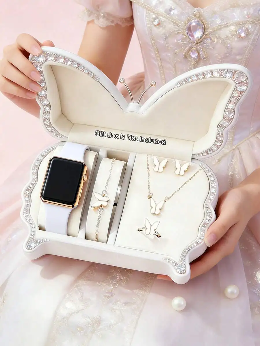 6/1pc レディースファッションミニマリストエレガントな  - Smartwatch Digital Watches For Women のレビューと価格