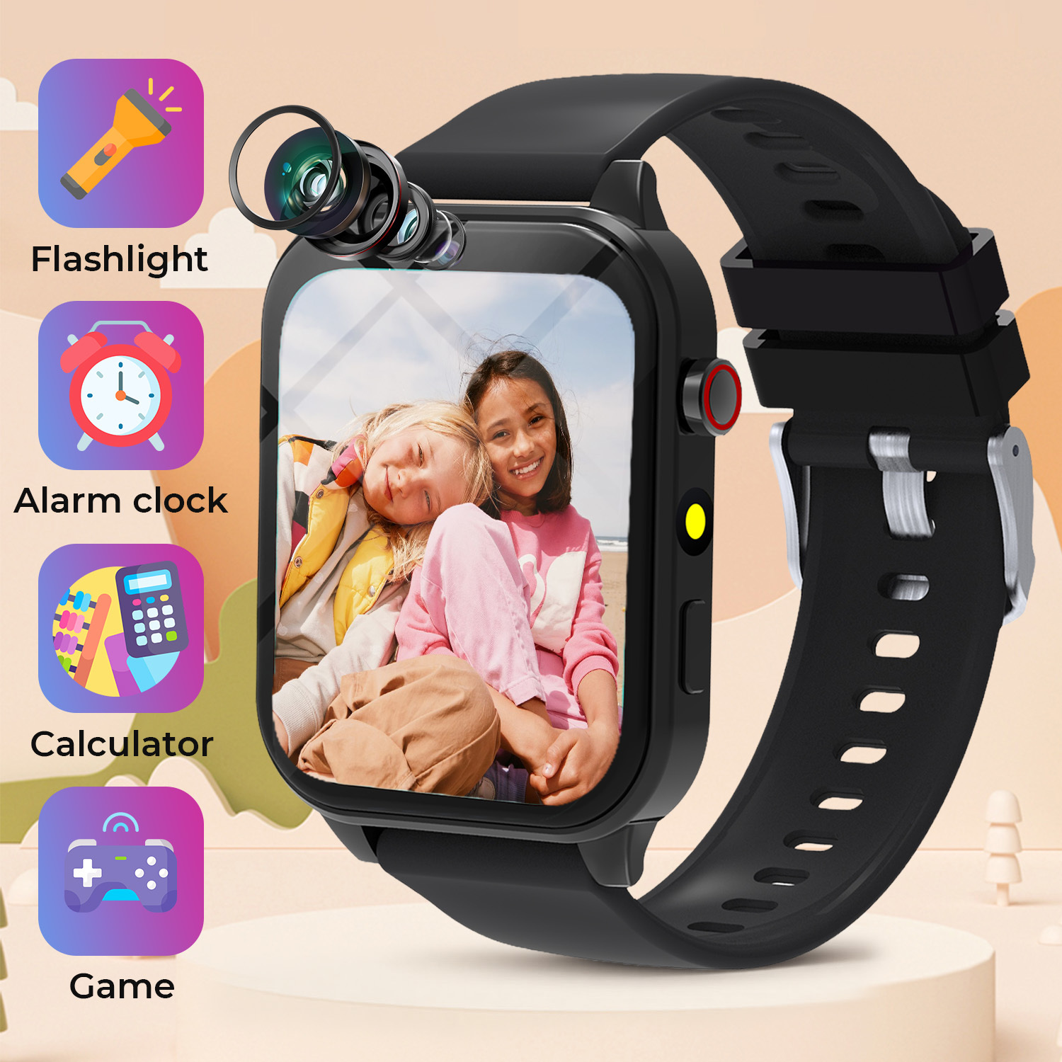 1.83インチ フルタッチスクリーン おもちゃ用スマートウォ - Kids Watches Not Smartwatch のレビューと価格