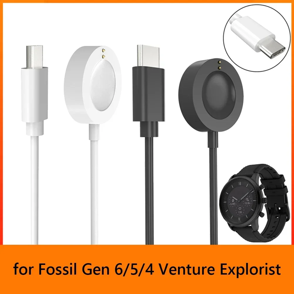 1M USB Type-C マグネット式急速充電ドック Fo - Fossil Watches Smartwatch Charger のレビューと価格
