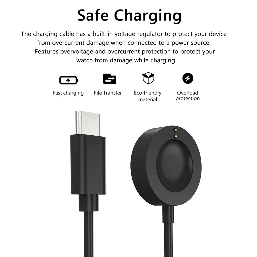 1M USB Type-C マグネット式急速充電ドック Fo - Fossil Watches Smartwatch Charger のレビューと価格