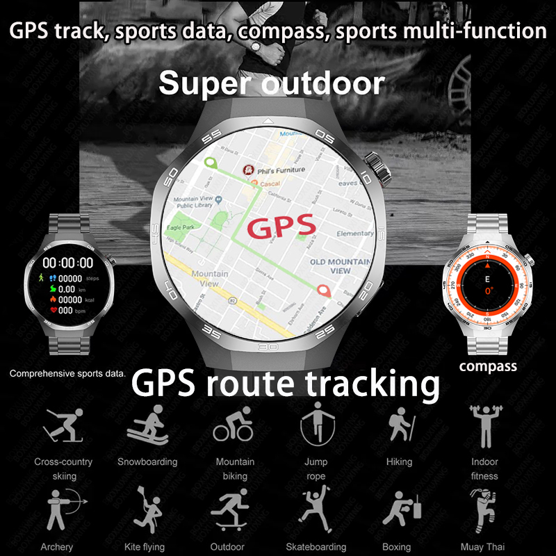 2026年新型BOXUXING Watch 5 MAXスマー - Smartwatch Watches For Women With Gps のレビューと価格
