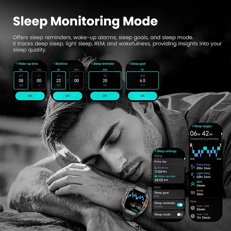 高級 AMOLED スマートウォッチ リアル GPS 5AT - Smartwatch Military Watches For Men のレビューと価格