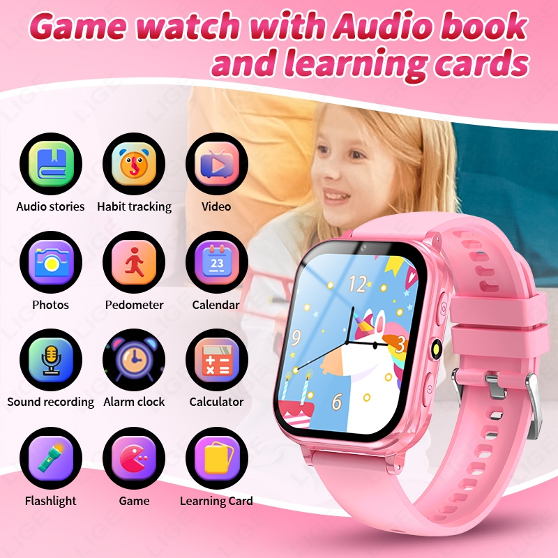 LIGE 子供用スマートウォッチガールボーイスマートウォッチ - Kids Watches Not Smartwatch のレビューと価格